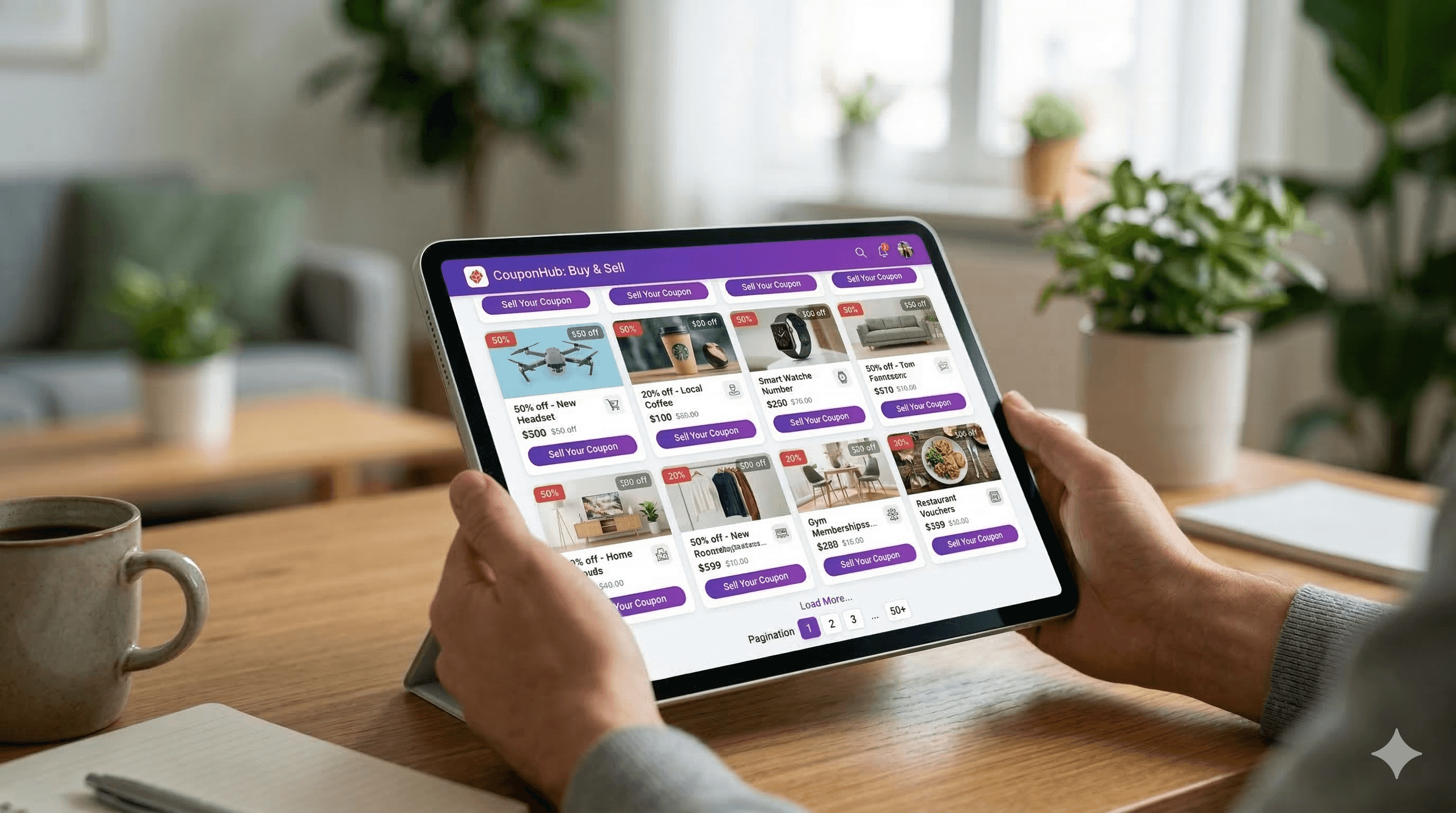 Coupon Selling Application